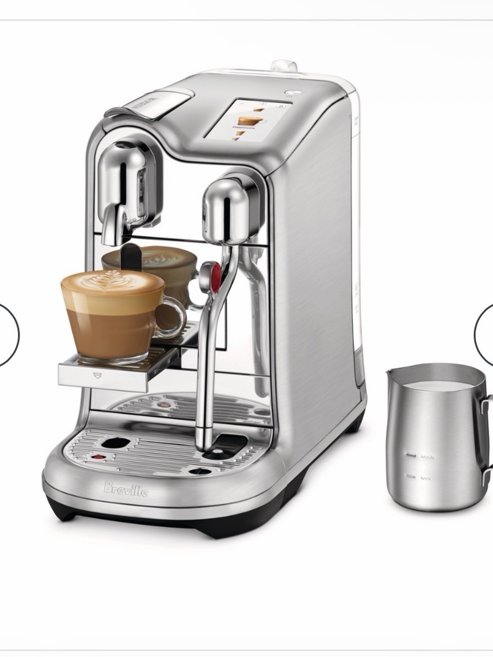 Nespresso Breville Creatista Pro Brushed Stainless Steel | excellent condition